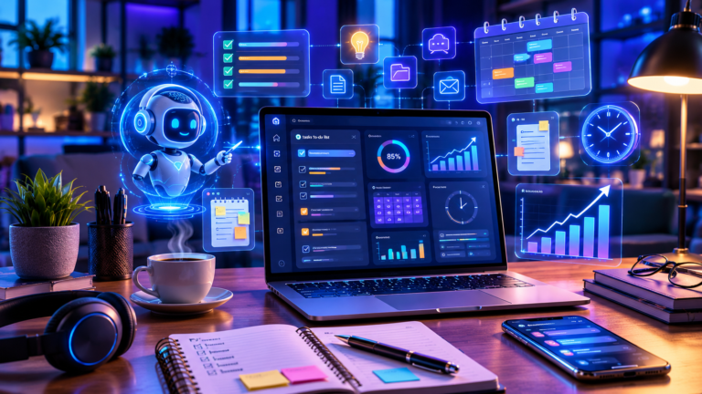 AI for Personal Productivity in 2026 helping users manage tasks and time